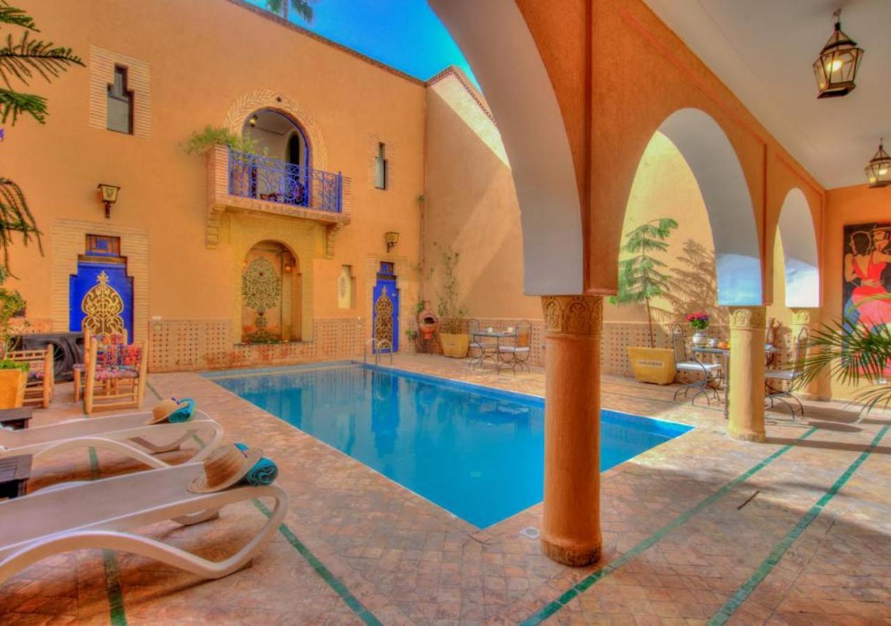 Riad La Villa Bleue & Spa Marraquexe Exterior foto