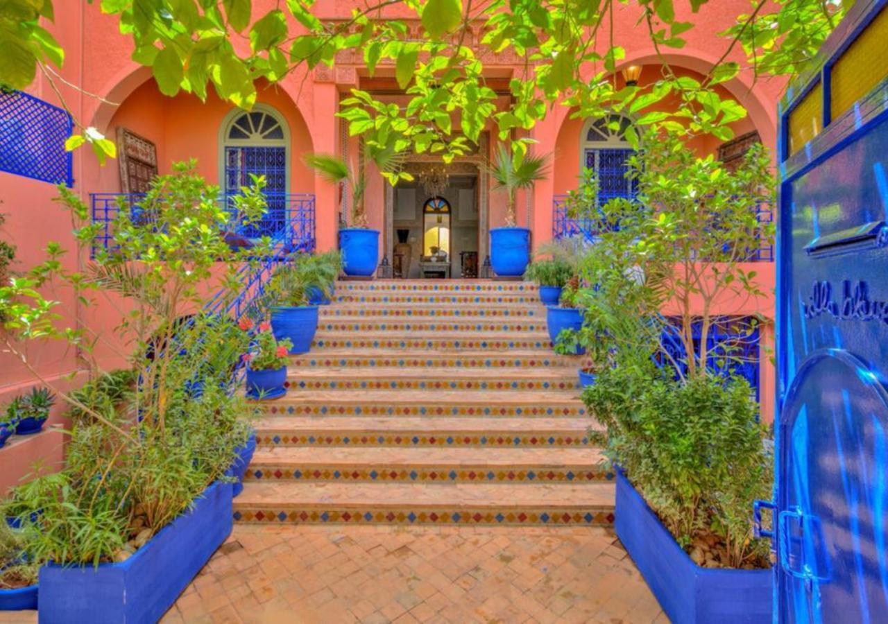 Riad La Villa Bleue & Spa Marraquexe Exterior foto